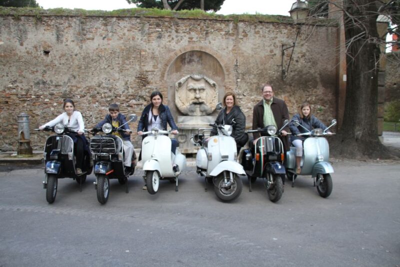 Rome: Half-Day Vespa Tour With Private Driver - Key Points