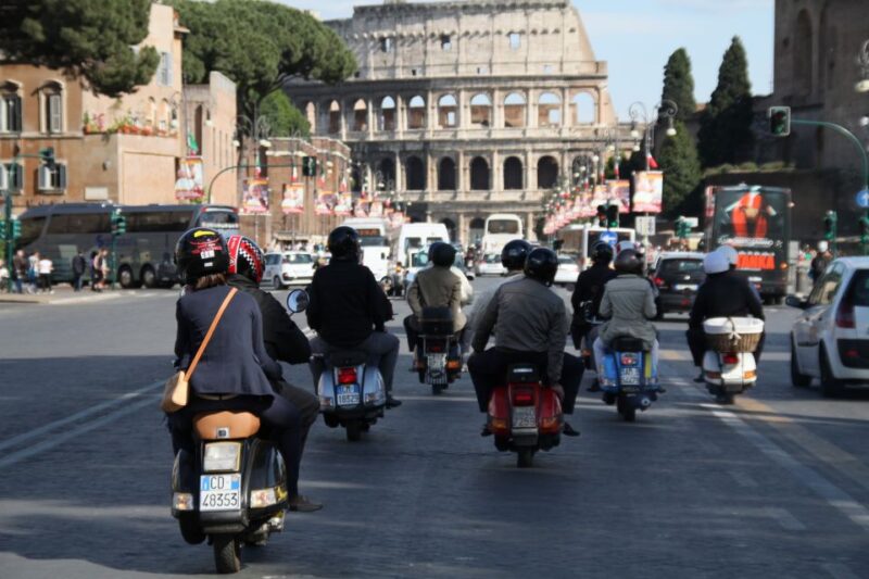Rome: Half-Day Vespa Tour With Private Driver - Tour Options