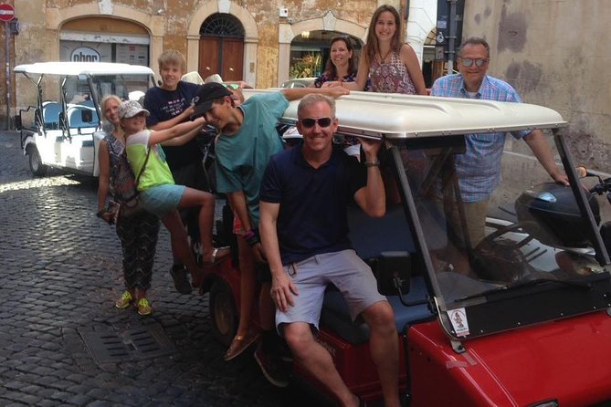 Rome Highlights by Golf Cart: Private Tour - Pickup and Drop-off