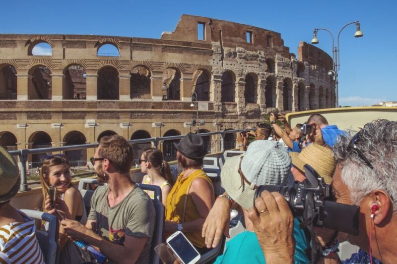 Rome: Hop-On Hop-Off Bus and Optional Cruise Port Transfer - Major Landmarks and Exploration