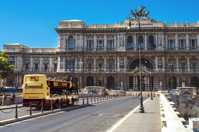 Rome: Hop-On Hop-Off Bus and Optional Cruise Port Transfer - Since Your Asked