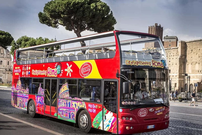 Rome Hop on Hop off Tour From Civitavecchia by Train - Confirmation and Ticketing