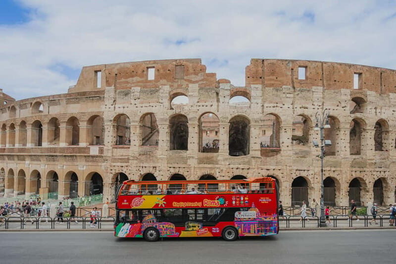 Rome Hop on Hop off Tour From Civitavecchia by Train - Important Information