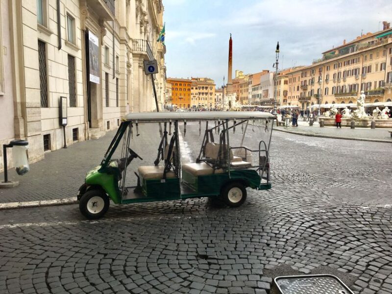 Rome: Imperial City Tour by Golf Cart With Optional Transfer - Discover Baroque Monuments
