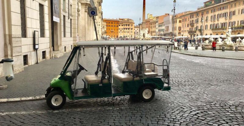 Rome: Imperial City Tour by Golf Cart With Optional Transfer - Flexible Travel Plans