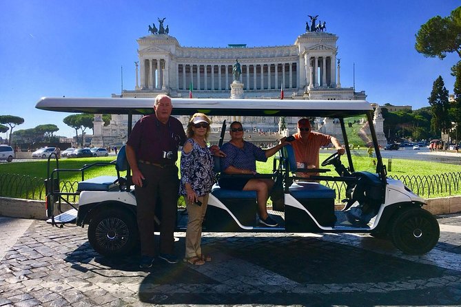 Rome in Golf Cart 4 Hours History & Have Fun - Prominent Attractions Visited