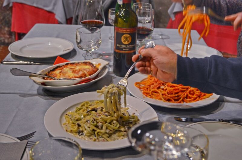 Rome: Jewish Ghetto & Campo De Fiori by Night Food Wine Tour - Key Points