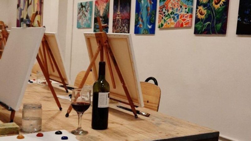 Rome: Paint and Sip Wine Class - Recap