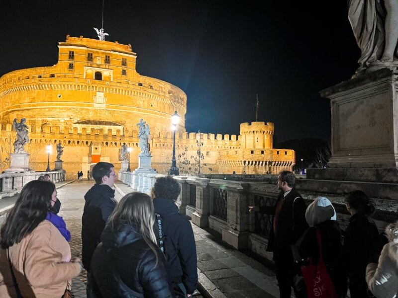 Rome: Paranormal Night Walking Tour & Secret Backstreets - Corpse-Lined Bridge and Bone Chapel