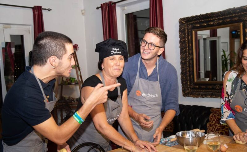 Rome: Pasta and Tiramisu Shared Cooking Class With Wine - Menu Details