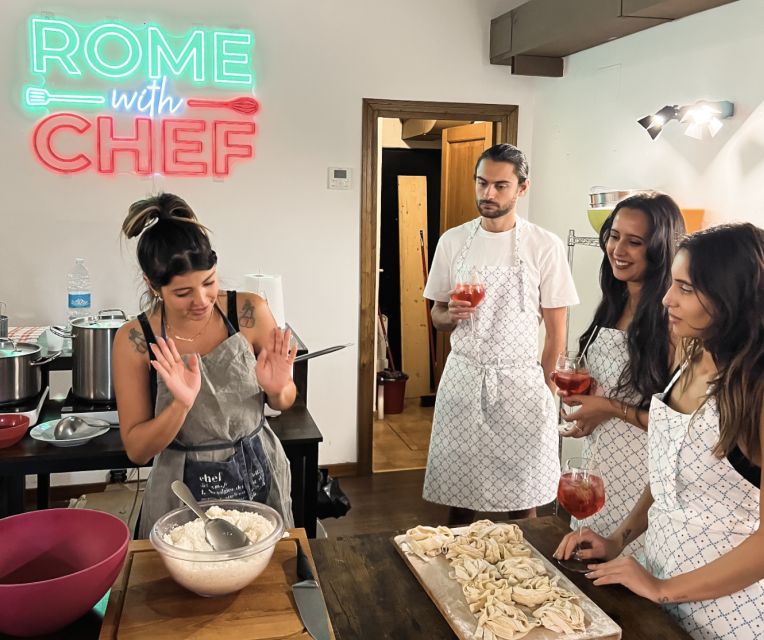 Rome: Pasta Cooking Class With Spritz Cocktails - Dietary Information