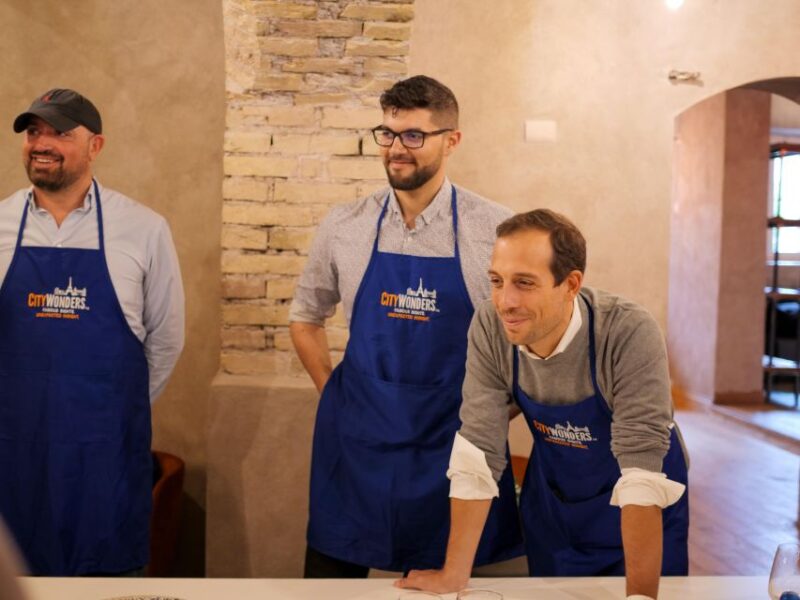 Rome: Pasta Making Experience in a Trasteve Villa - Enchanting Villa Setting