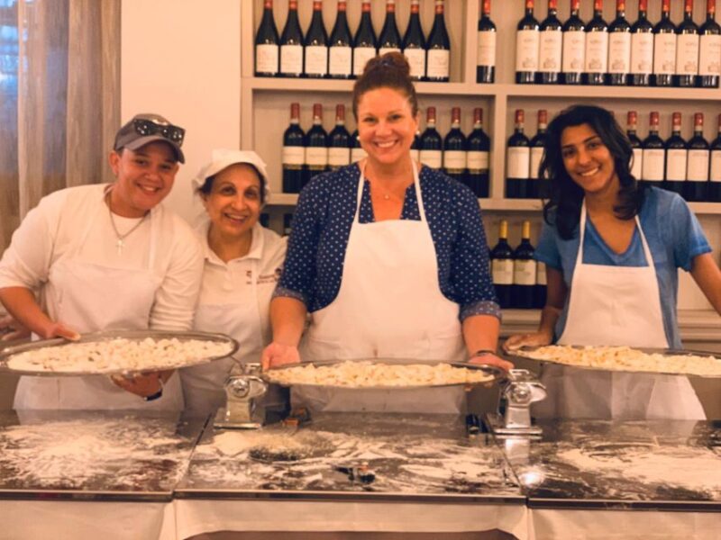 Rome: Pasta & Tiramisu Class With Free Flowing Fine Wine - Experience Highlights