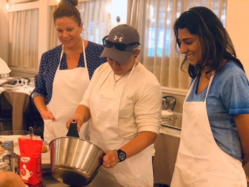 Rome: Pasta & Tiramisu Class With Free Flowing Fine Wine - Important Information