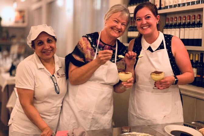Rome Pasta & Tiramisu Making Class With Fine Wine - Pairing With Quality Italian Wines