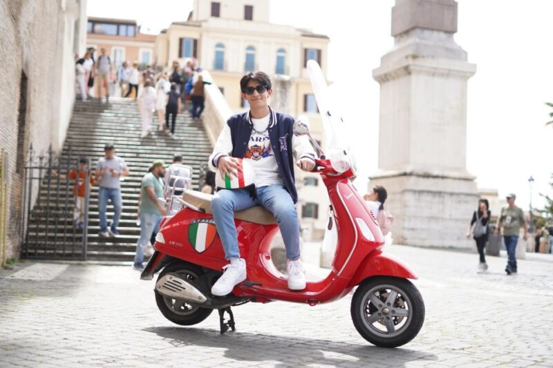 Rome: Photo Tour by Vespa Scooter - Itinerary Highlights