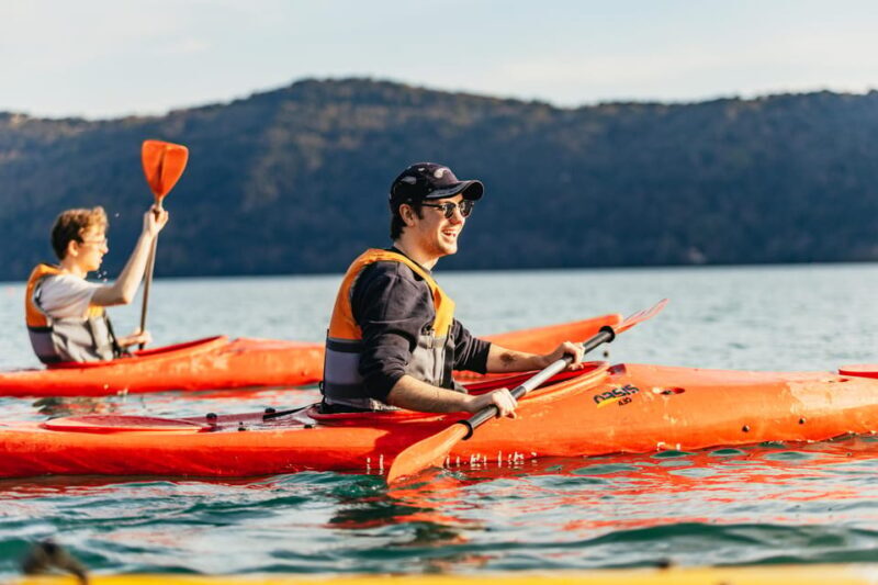 Rome: Popes Lake, Kayak Tour With Swimming & Roman Pizza - Key Points