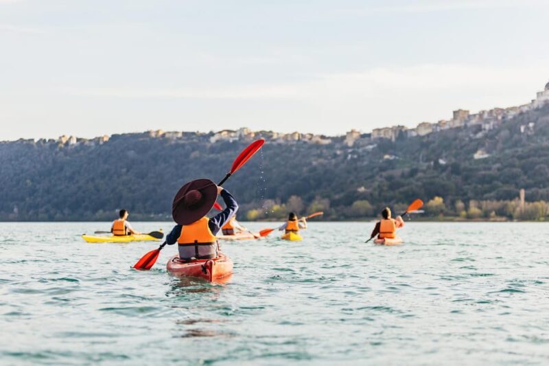 Rome: Popes Lake, Kayak Tour With Swimming & Roman Pizza - Booking Flexibility and Cancellation Policy