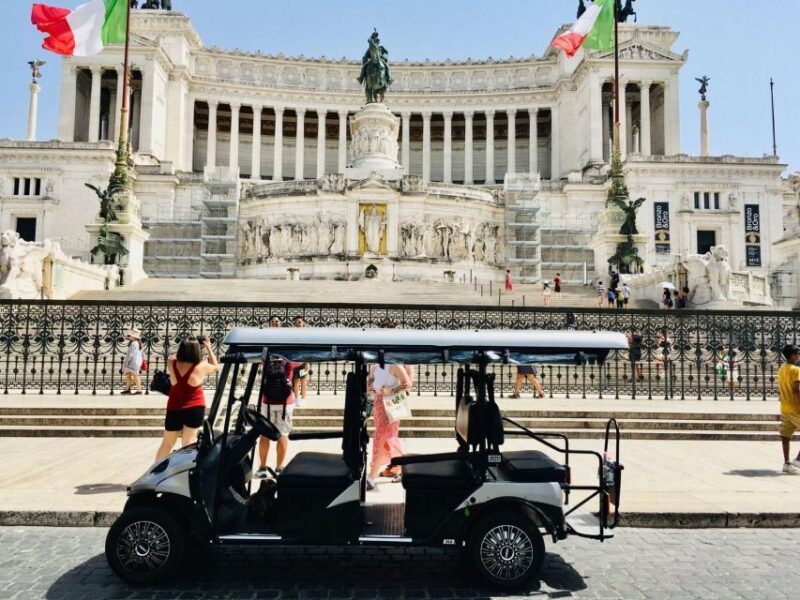 Rome: Private City Sightseeing Tour by Golf Cart - Pickup and Accessibility