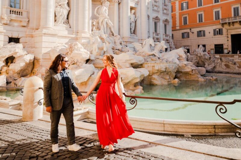 Rome: Private Photoshoot at the Trevi Fountain - Customer Feedback