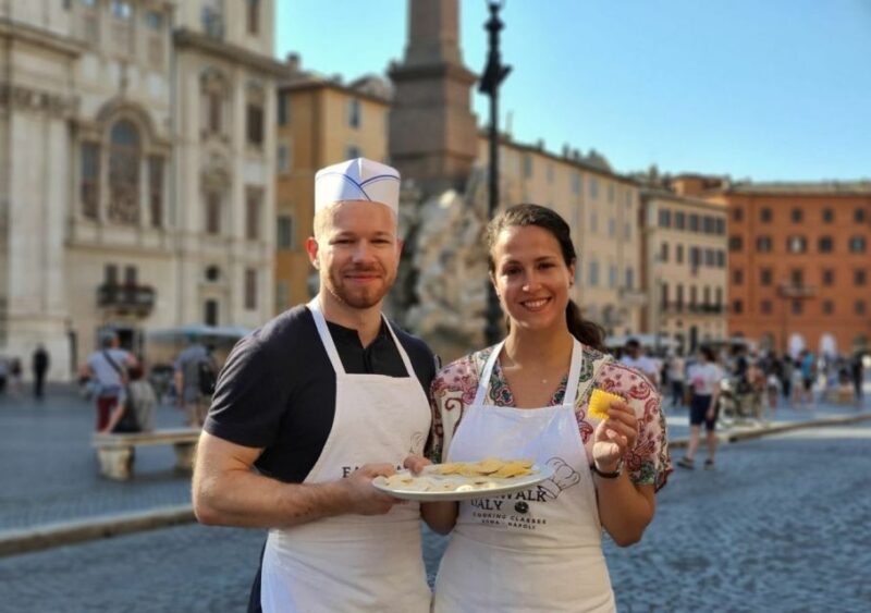 Rome: Ravioli, Fettuccine and Tiramisu Cooking Class - Key Points