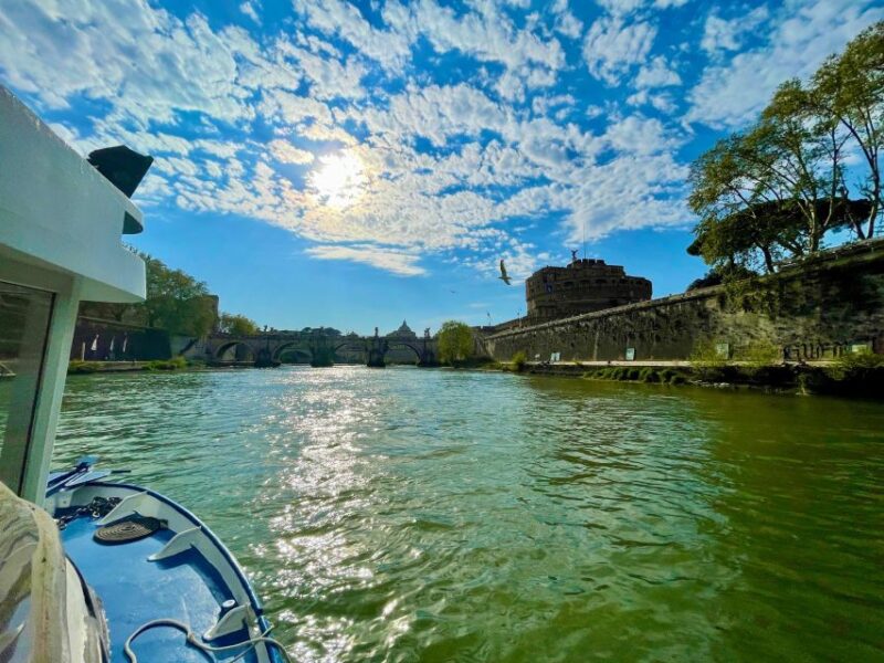 Rome: River Cruise With Squares and Fountains Guided Tour - Cruise Information