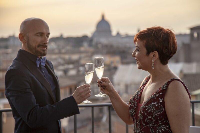 Rome: Rooftop Bar Opera Show - Ticket Details