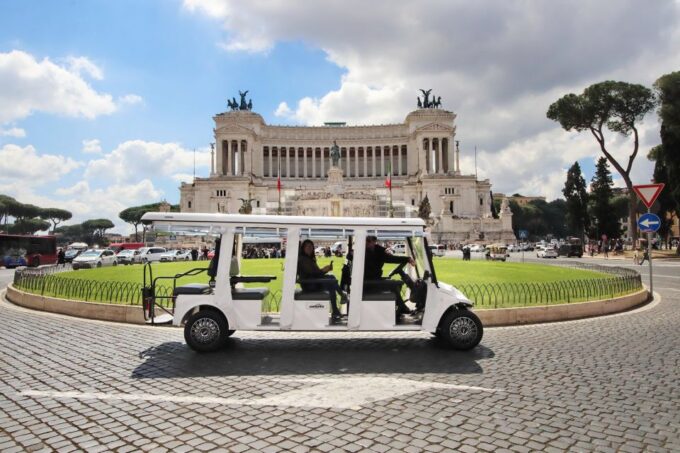 Rome: Small Group City Highlights Tour in Electric Cart | Power Traveller
