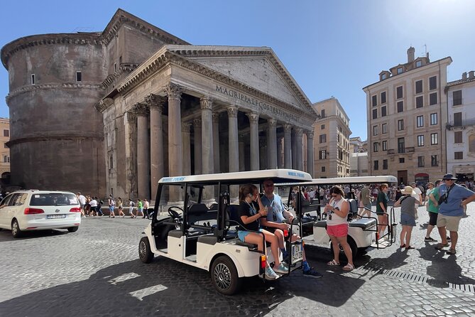 Rome: Small Group City Tour by Golf Cart With Gelato - Efficient Way to Explore