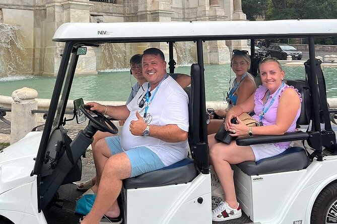 Rome: Small Group City Tour by Golf Cart With Gelato - Meeting and Pickup