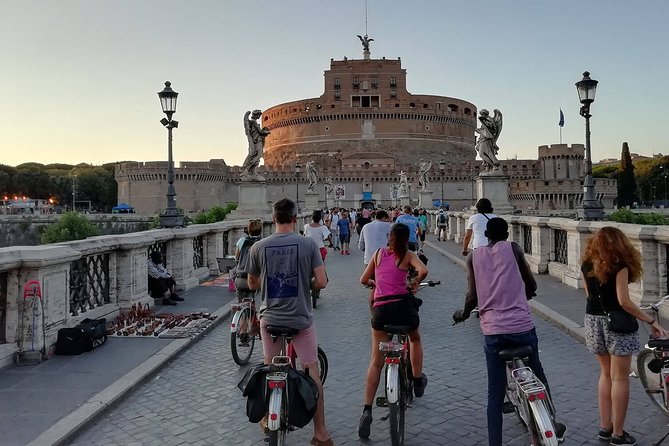Rome Small Group Evening Bike Tour With Wine - Tour Overview