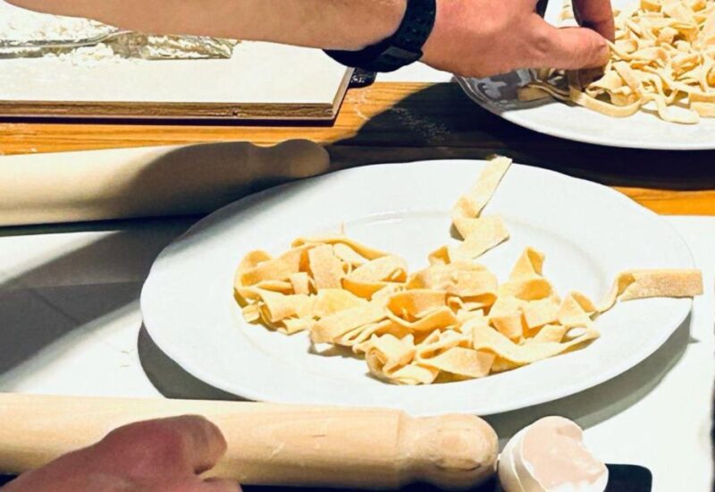 Rome: Small Group Pasta Cooking Class Near Piazza Navona - Food and Drinks Served