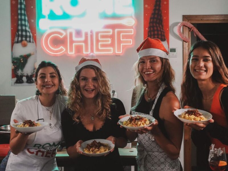 Rome: Spritz & Spaghetti Cooking Class - Dining Experience