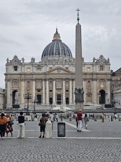 Rome: St. Peters Basilica and Papal Grottoes Guided Tour - Visitor Guidelines and Restrictions