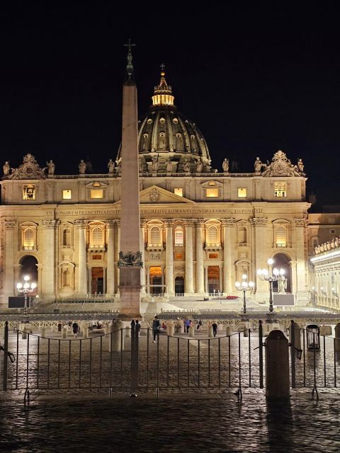 Rome: St. Peters Basilica, Dome, and Vatican Grottoes Tour - Itinerary Highlights