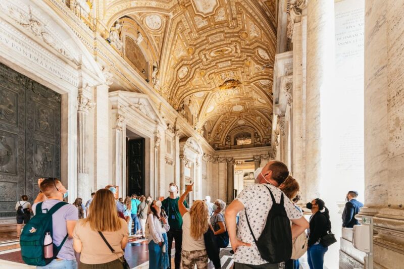 Rome: St. Peters Basilica, Papal Tombs, and Dome Climb Tour - Itinerary