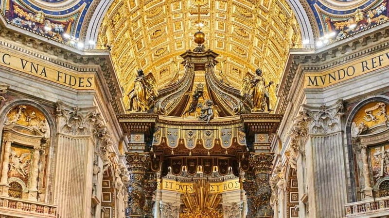 Rome: St. Peters Basilica Tour , Pietà & Papal Tombs - Since Your Asked