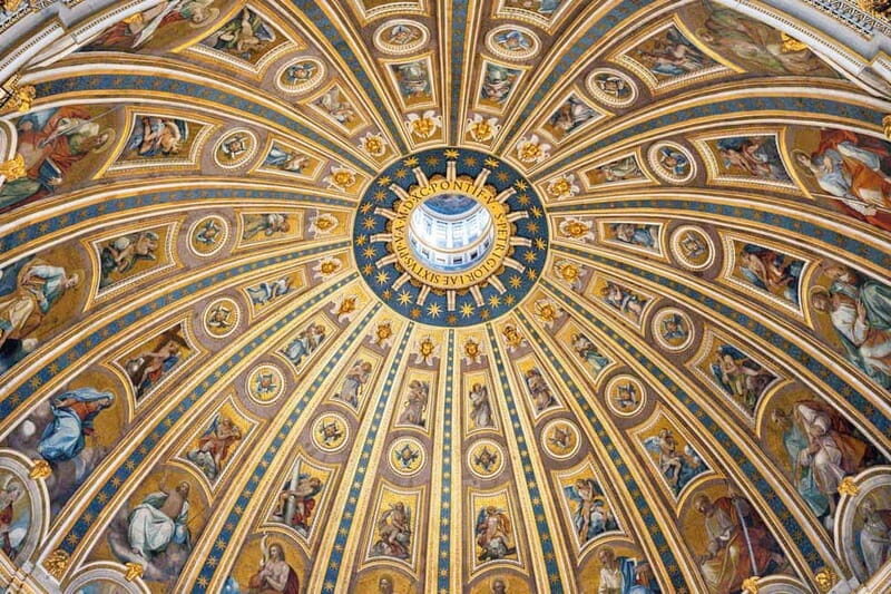 Rome: St. Peters Basilica Tour With Dome Climb & Crypts - Key Points