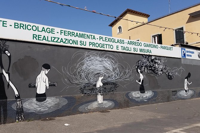 Rome Street Art: Ostiense Private Walking Tour - Artistic Highlights