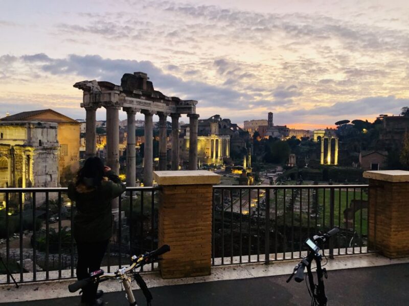 Rome: Sunrise E-Bike Experience With Coffee Tasting - Tour Overview