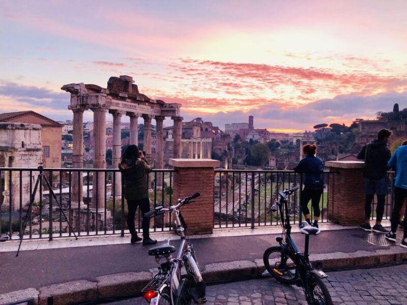 Rome: Sunrise E-Bike Experience With Coffee Tasting - Cancellation Policy