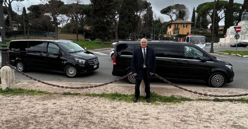Rome to Fiumicino Airport (Fco) Private Transfer - Vehicle and Amenities