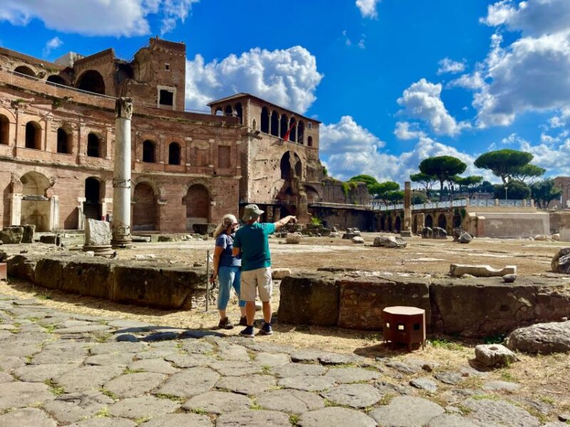 Rome: Trajans Markets, Column, and Forum Private Tour - Pricing and Availability