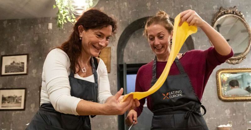 Rome: Trastevere Pasta Making Class - Itinerary Details