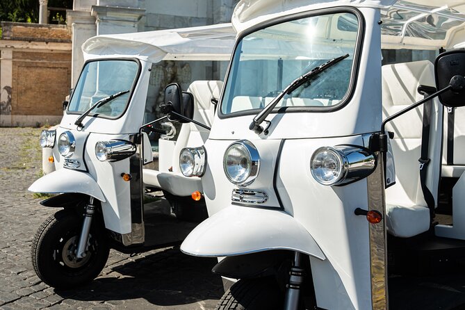 Rome Tuk-Tuk Tour With Hidden Gems - Tuk-Tuk Ride Through Charming Neighborhoods