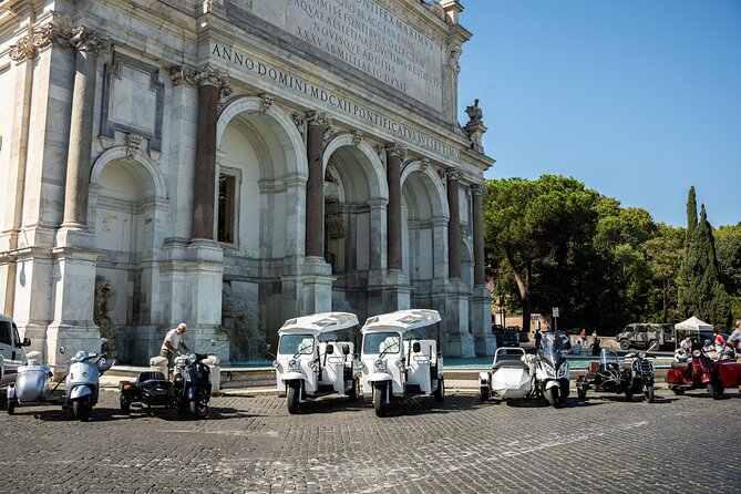 Rome Tuk-Tuk Tour With Hotel Pickup and Drop-Off - Pickup and Drop-off