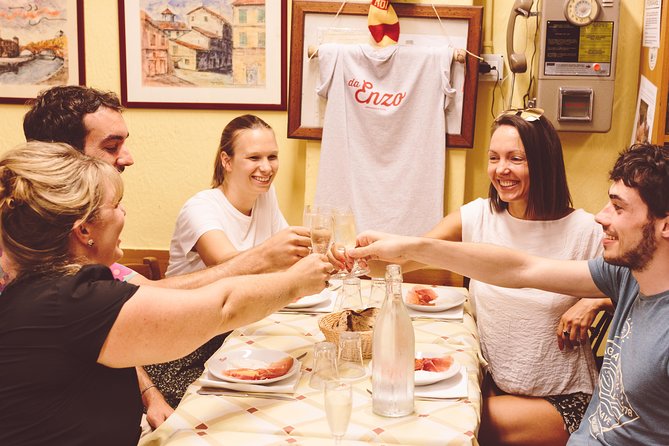 Rome Twilight Trastevere Food Tour - Transportation and Group Size