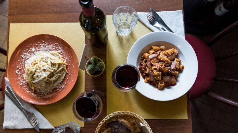 Rome: Twilight Trastevere Food Tour With Wine Tasting - Itinerary Details