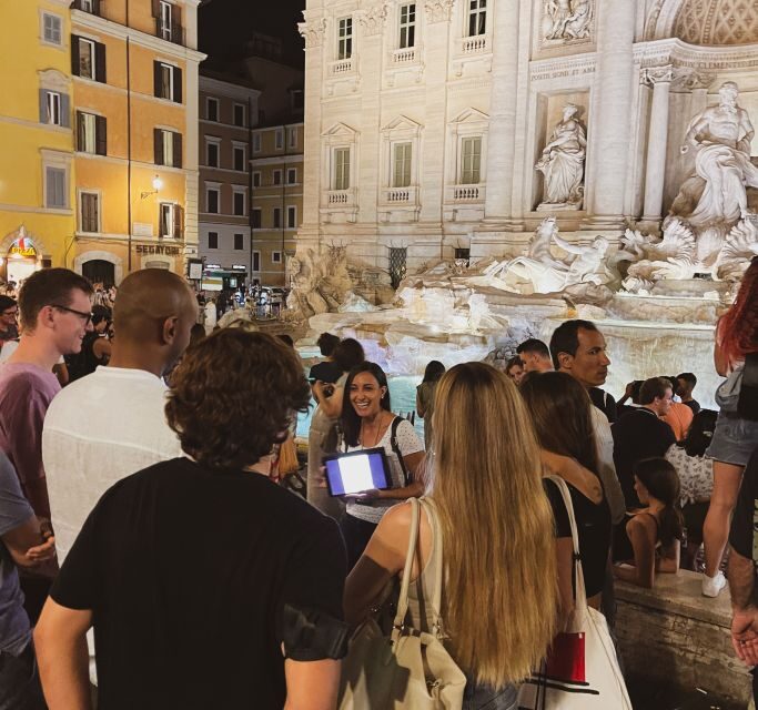 Rome: Under the Moonlight Evening Walking Tour - Key Points
