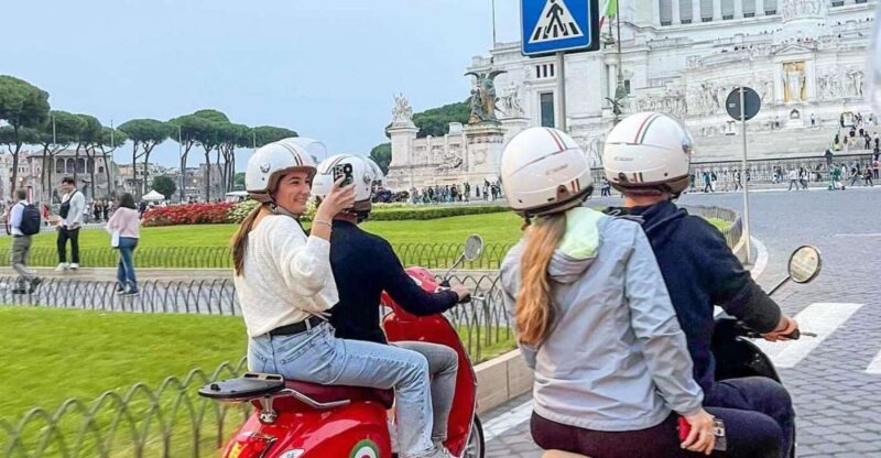 Rome Vespa Half-Day Tour With Private Driver - Key Points